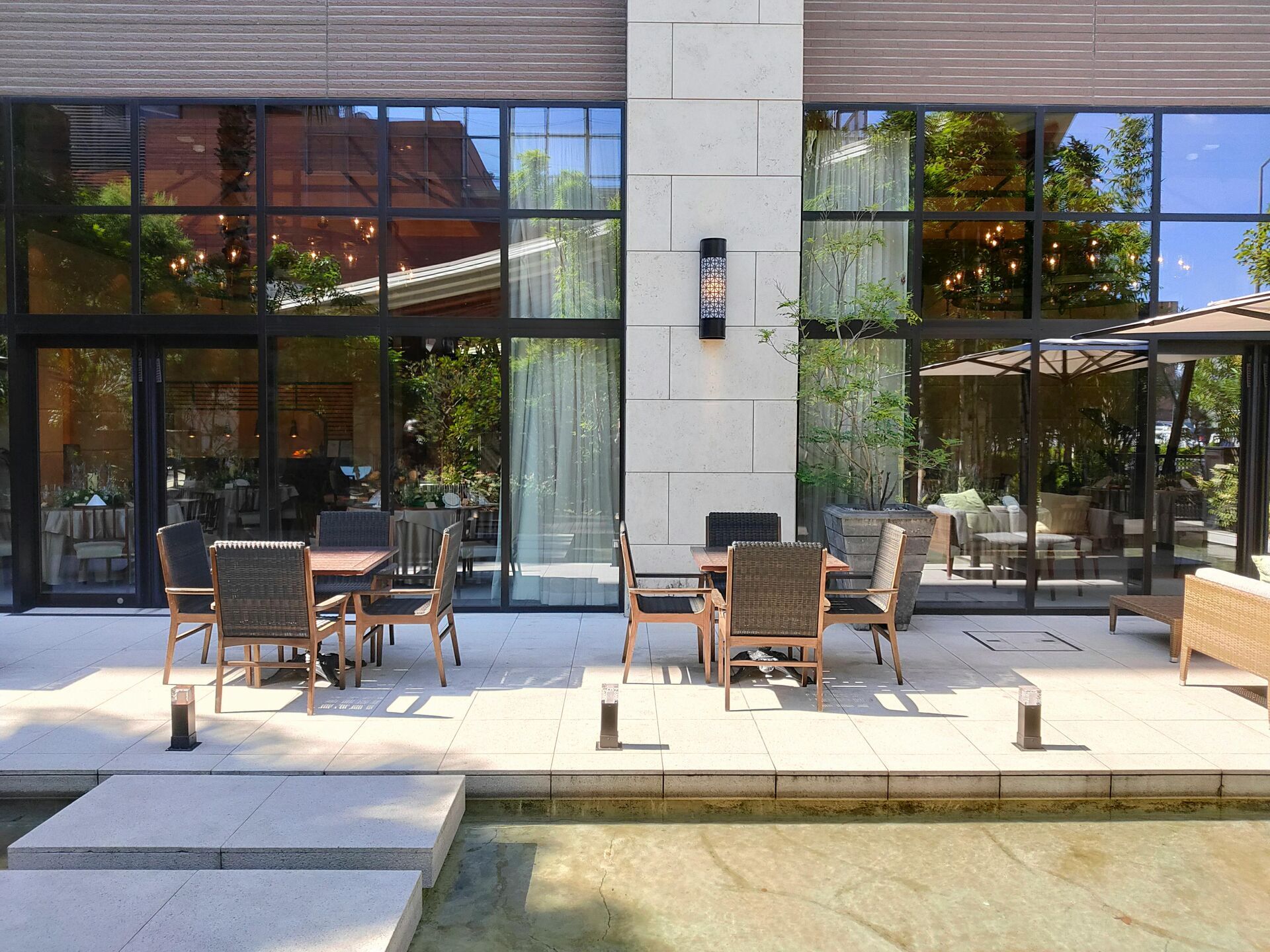 Vitrines bar restaurant